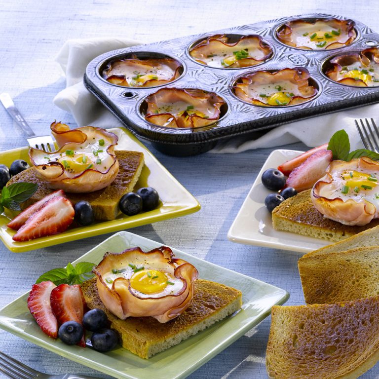 Ham and Egg Muffins Brandt Meats