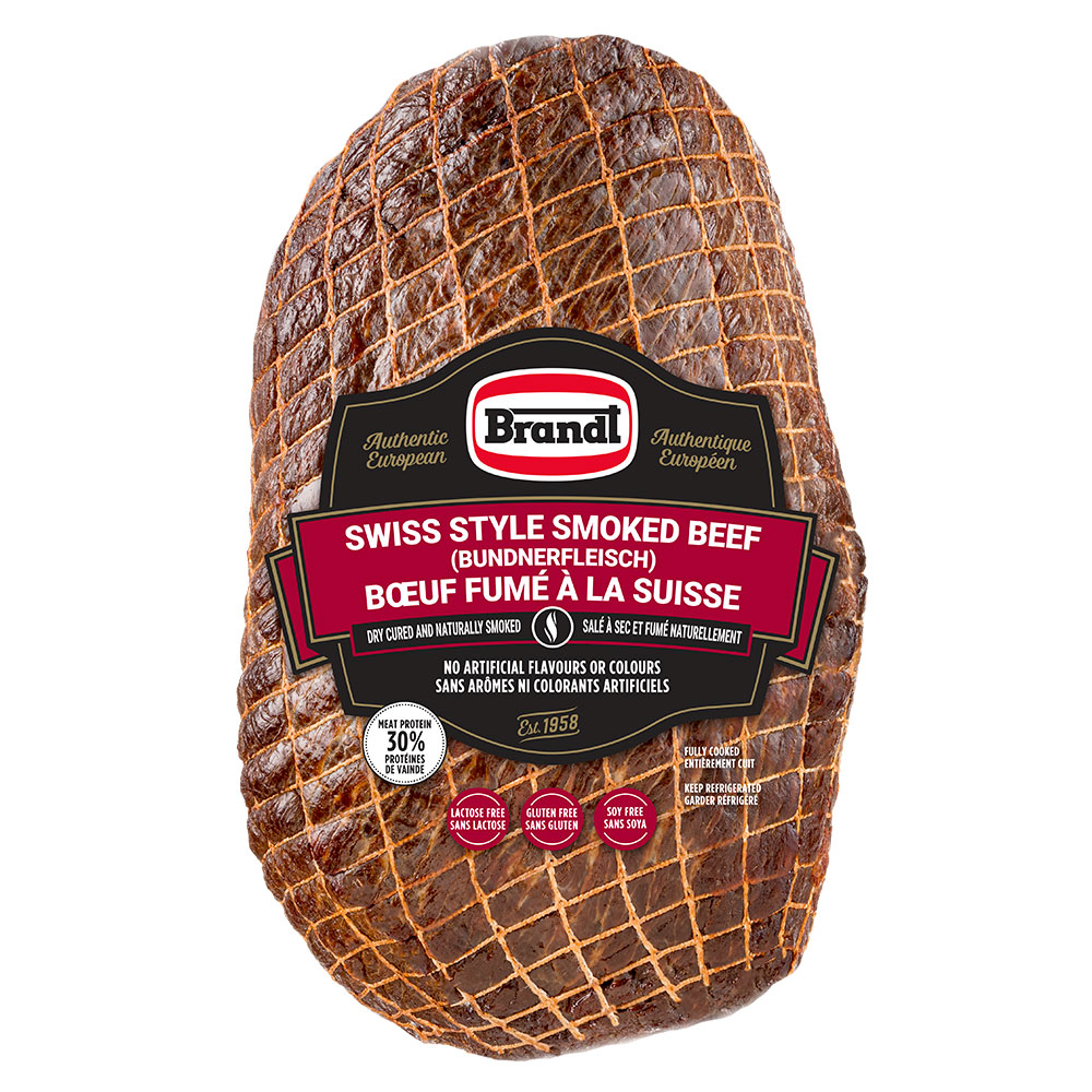 Swiss Style Smoked Beef (Bundnerfleisch)