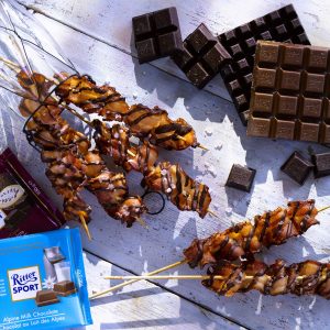 Chocolate Bacon Kebobs
