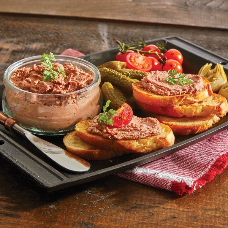 Liver Sausage Crostini Brandt Meats