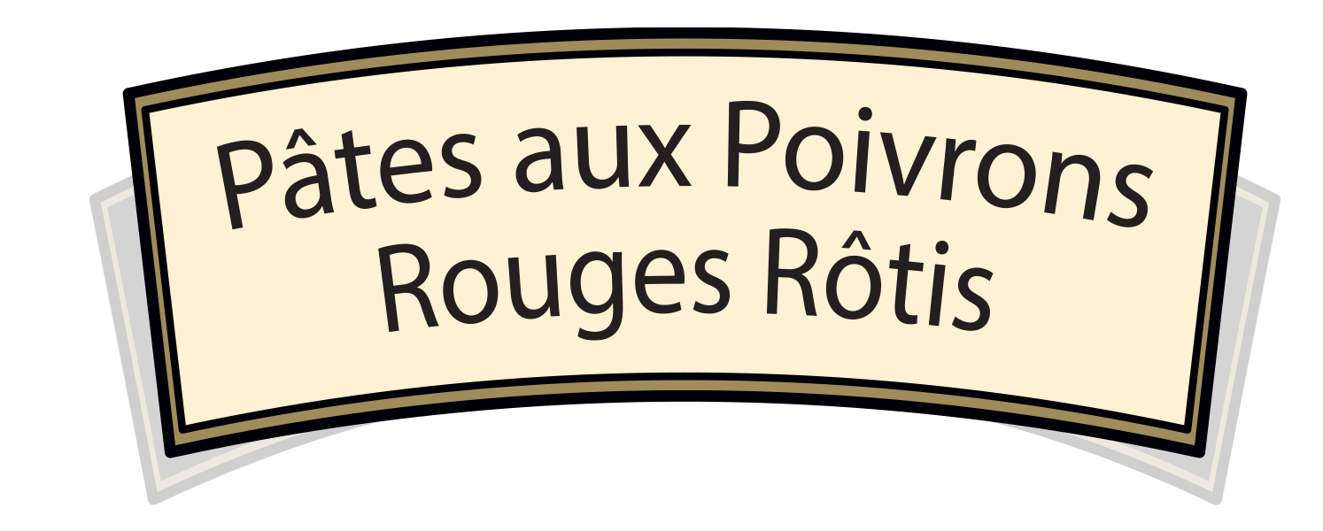 Pâtes aux Poivrons Rouges Rôtis