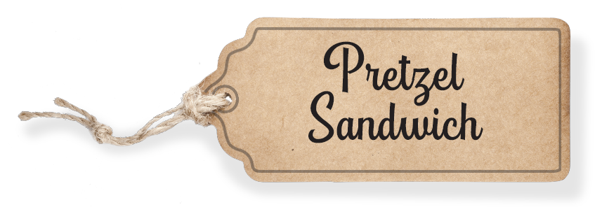 Pretzel Sandwich Slider Tag